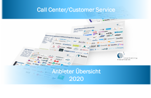 Call Center/Customer Service: Anbieter Übersicht 2020